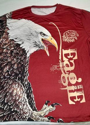 Eagle - футболка стильная с белоголовымíном - xxl