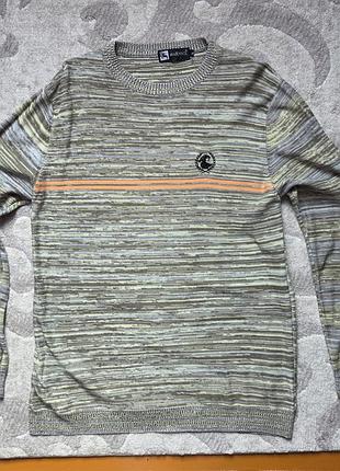 Мужской джемпер меланжевый maknick (xl)