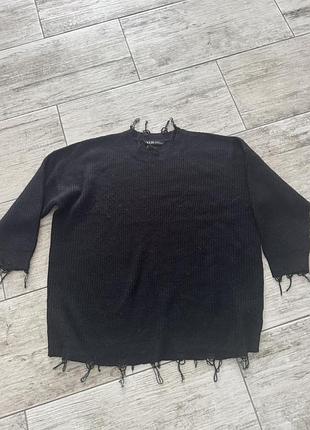 Кофта женская рваная