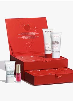 Адвент-календар clarins advent calendar 12 holiday season 2025