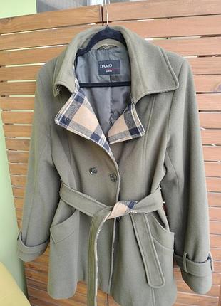 Пальто шерстяное кассимировое