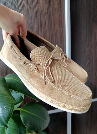 Ботинки мужские новые натуральные макассины