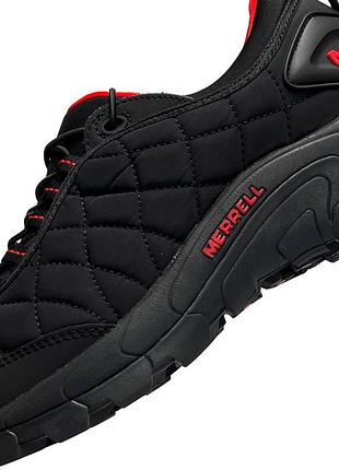 Merrell  ice cap moc 2 gore-tex all black red