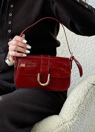 Сумка женская, красная