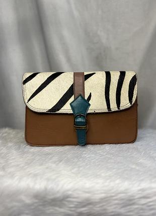 Вінтажна шкіряна сумка