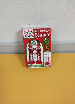 Набор регулируемых подставок elves behavin' badly elf display stands для рождественских эльфов