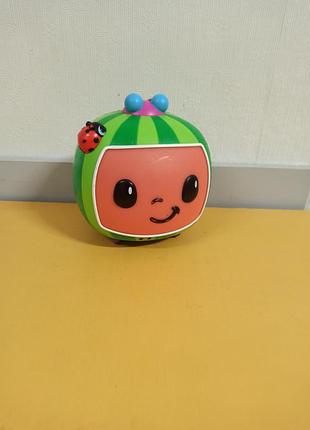 Детская интерактивная игрушка арбуз cocomelon chase ролевая игрушка с мелодиями, звуками, фразами. 7
