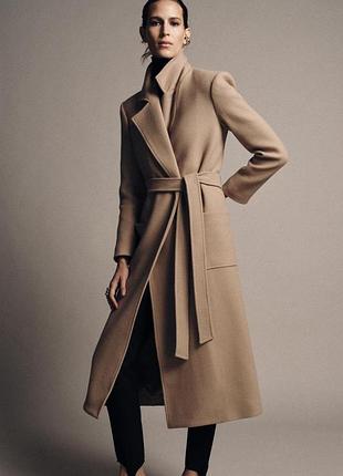 Класичне пальто zw collection з вовною