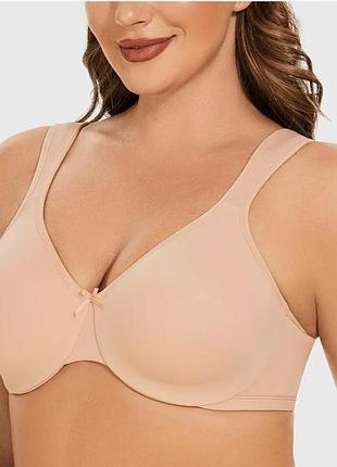 100c базовый бесшовный бюстгальтер минимайзер