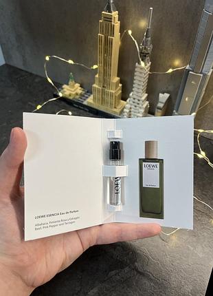 Loewe esencia eau de parfum — оригінальний семпл 1.5 ml пробник