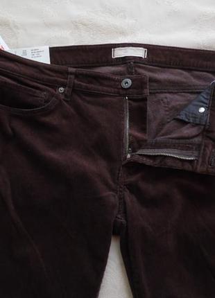 Коричневые вельветовые брюки uniglo heattech3 фото