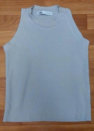 Женская майка бренда zara