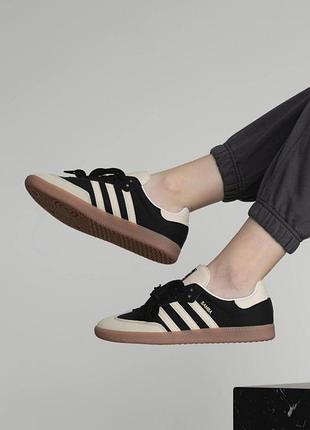 Adidas samba og black wonder white