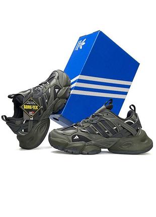 Adidas xlg runner deluxe gtx khaki grey
