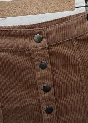 Коричнева спідниця від zara