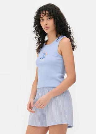 Хлопковая пижама со стичем primark