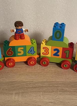 Конструктор lego duplo потяг цифри