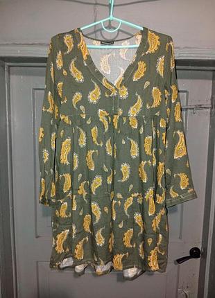 Легкое цветочное платье