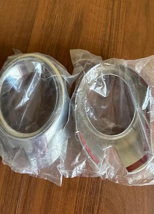 Накладки на передние противотуманки hyundai santa fe 10-12