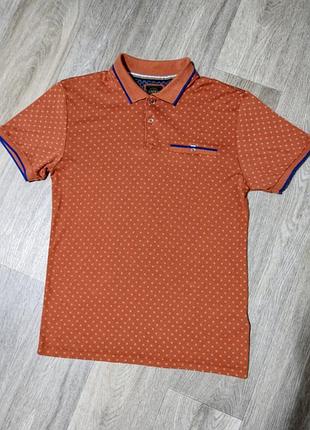 Мужская лёгкая футболка поло next authentic размер s
