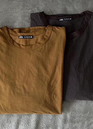 Лонгслів zara (шоколадний) 2