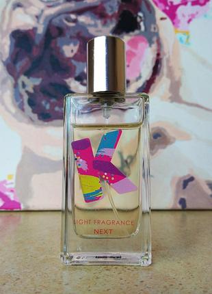 Next k light fragrance легкий аромат для женщин 25 мл.