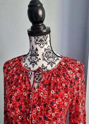 Сукня міді квіткова 5