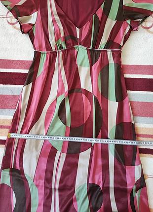 Лёгкое яркое платье 5
