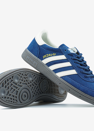 Кроссовки adidas handball spezial night indigo blue cream арт 1049