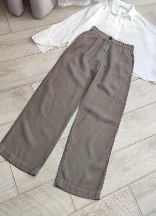 Льняные брюки от massimo dutti р. s-m