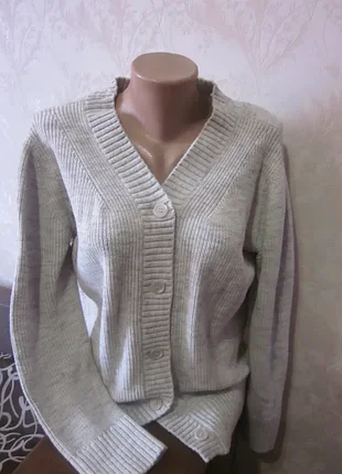 Лаконичный и приятный к телу кардиган cos. размер xs- s (оверсайз)