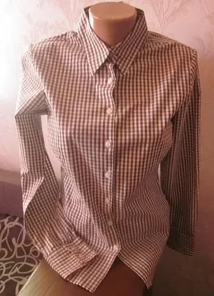 Фирменная рубашка Tommy hilfiger размер m. классная.размер указан 8.новая