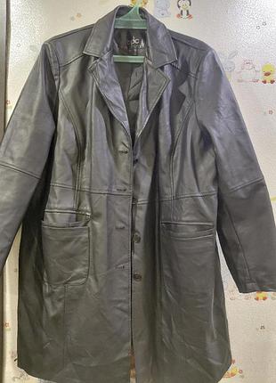 Жіноча шкіряна куртка