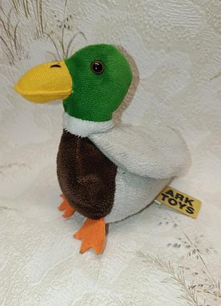 Мягкая игрушка утка ark toys с нюансом