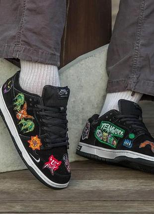 Чоловічі кросівки nike sb dunk low pro qs neckface