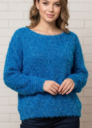 Светр, джемпер, кофта, травка, блискучий, святковий, батал, великого розміру tef