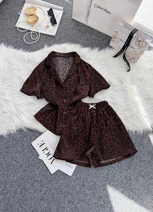 🧸піжамка🧸 сорочка+шорти