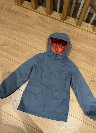 Куртка вітровка на дівчинку 115/124