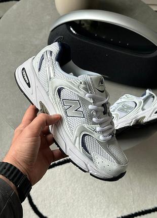 Кросівки new balance 530 navy blue/white