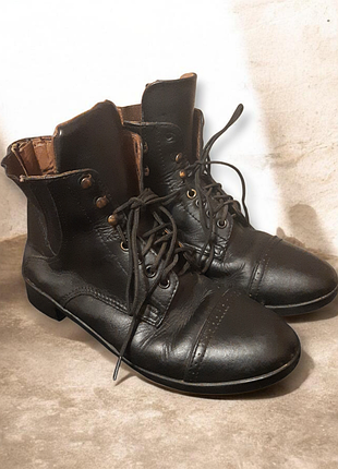 Жіночі черевики для верхової їзди,натуральні ботинки для занять кінним спортом pfiff (піфіфф),
німеччина,р.38 (маломірки йдуть на 37)