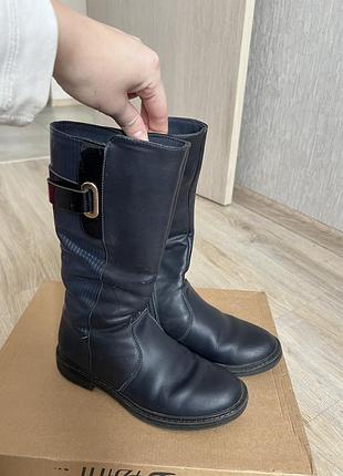 Ботинки для девочки весна/осень демисезон высокие сапоги