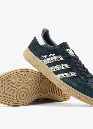 Кросівки adidas spezial handball black leopard  арт 1057