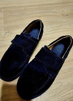 Туфлі, мокасини натуральна замша