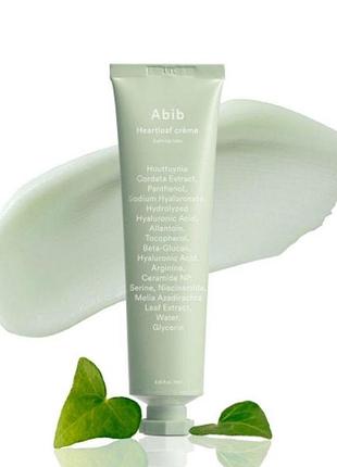 Заспокійливий крем abib heartleaf creme calming75 мл