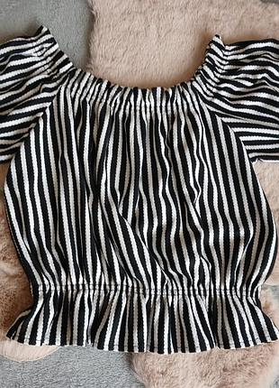 Топ в полоску, размер s