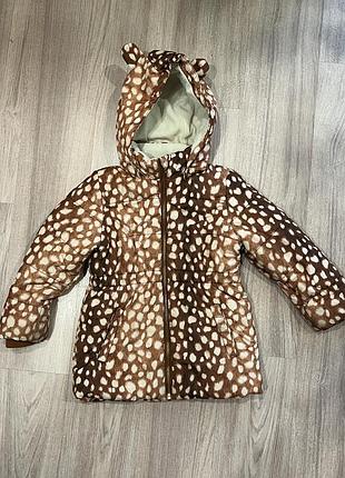 Демисезонная курточка на девочку + подарок