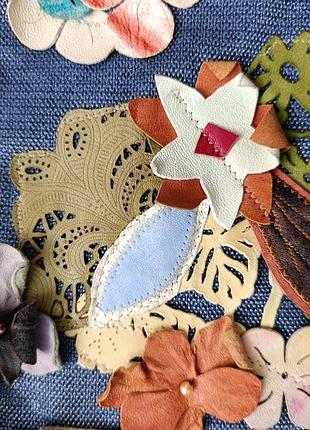 Сумка джинсова з декором 8