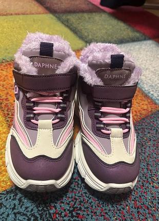 Зимние ботинки на девочку