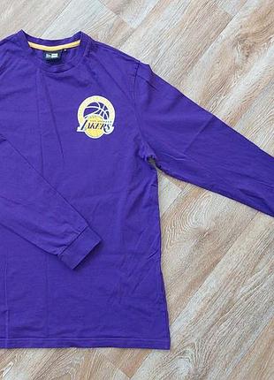 Мужской лонгслив new era lakers