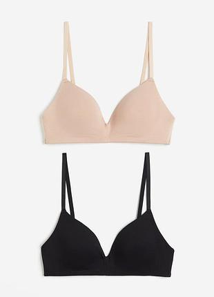 Набір бюстгальтерів. мʼякі, без кісточки. 80 d